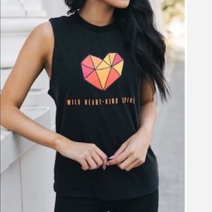 Zyia Wild Heart Vintage Tee